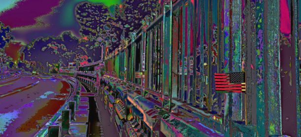 Artwork "SUICIDE BRIDGE" by Kenneth James, #SemperFiedArtist